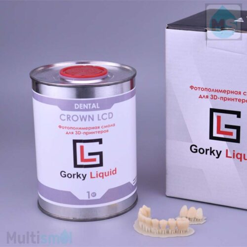 3D-смола Dental Crown LCD 1 кг