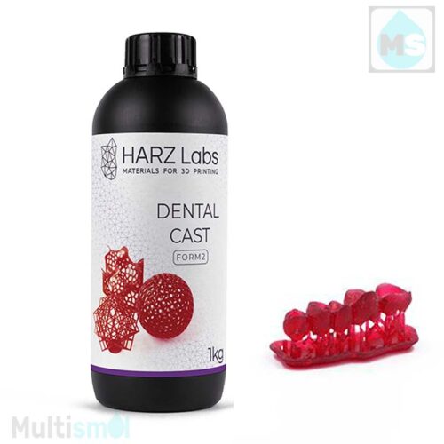 HARZ Labs Dental Cast Form2 - выжигаемый фотополимер 3D