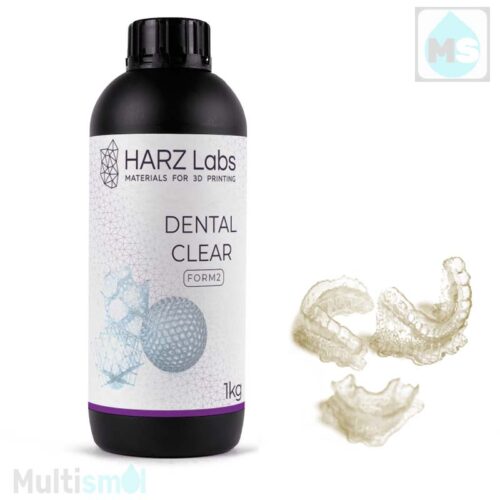 Прозрачный SLA фотополимер HARZ Labs Dental Clear Form2