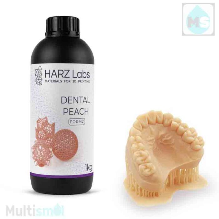 HARZ Labs Dental Peach Form2 для SLA-печати мастер-моделей