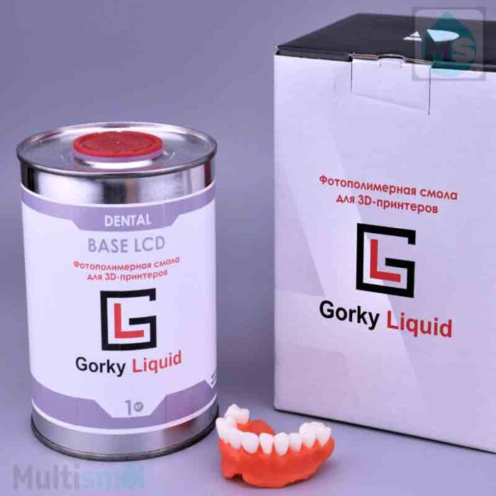 Фотополимерная смола для моделей десен - Gorky Liquid Dental Base LCD